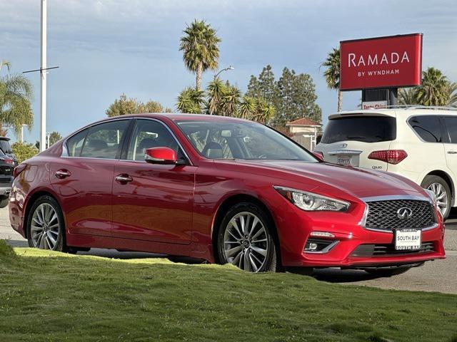 used 2021 INFINITI Q50 car, priced at $27,807