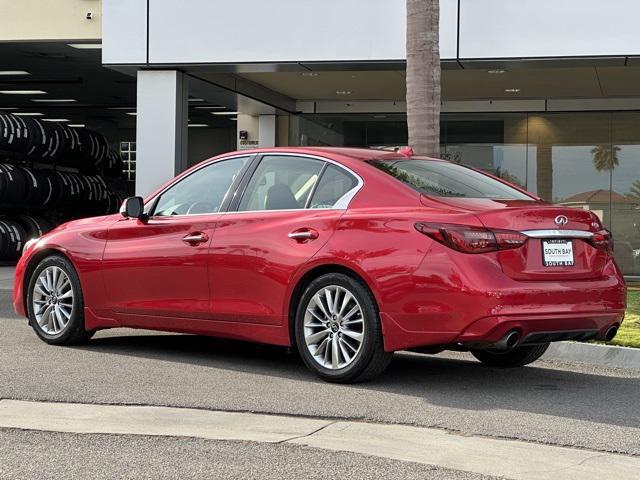 used 2021 INFINITI Q50 car, priced at $27,807