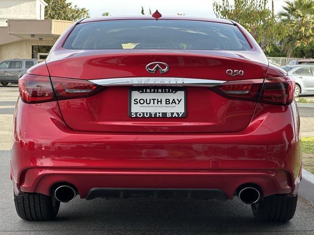 used 2021 INFINITI Q50 car, priced at $27,807