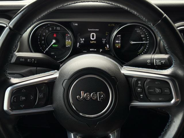 used 2022 Jeep Wrangler Unlimited 4xe car, priced at $34,439