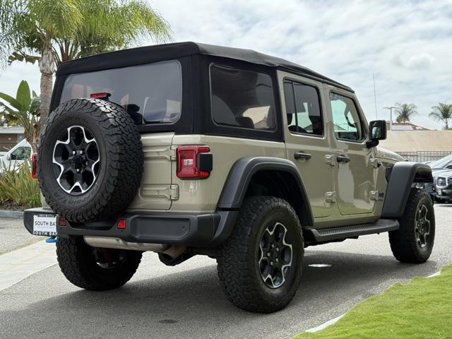 used 2022 Jeep Wrangler Unlimited 4xe car, priced at $34,439