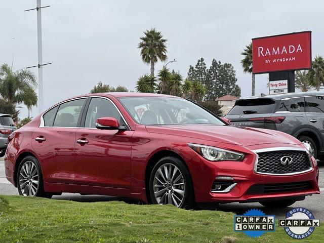 used 2024 INFINITI Q50 car, priced at $36,581