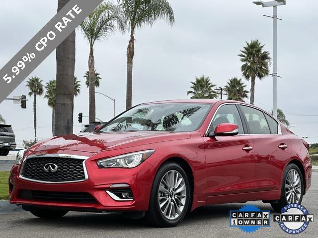 used 2024 INFINITI Q50 car, priced at $36,581