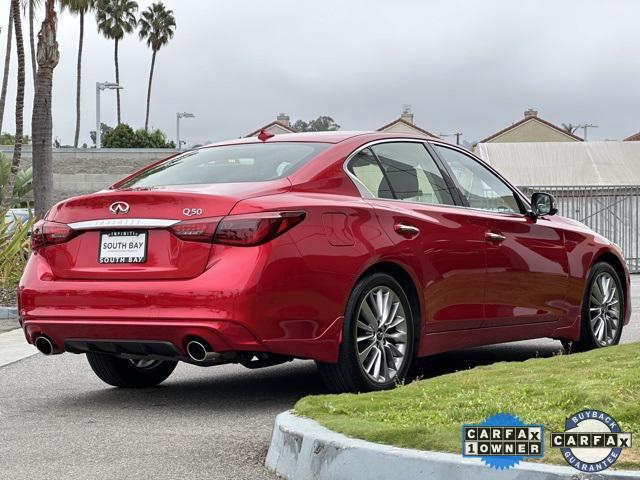 used 2024 INFINITI Q50 car, priced at $36,581