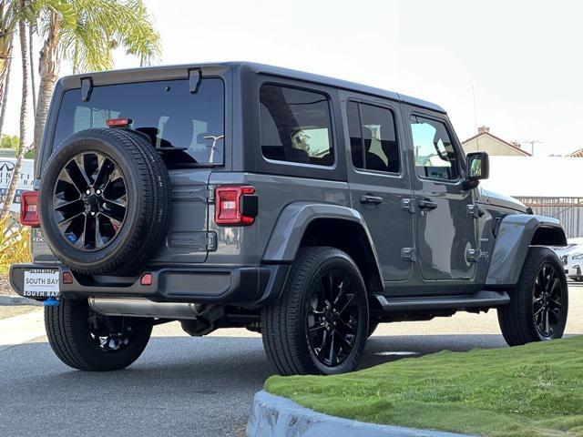 used 2022 Jeep Wrangler Unlimited 4xe car, priced at $34,085