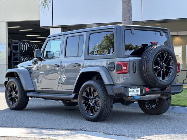 used 2022 Jeep Wrangler Unlimited 4xe car, priced at $34,085