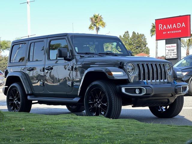 used 2022 Jeep Wrangler Unlimited 4xe car, priced at $34,085