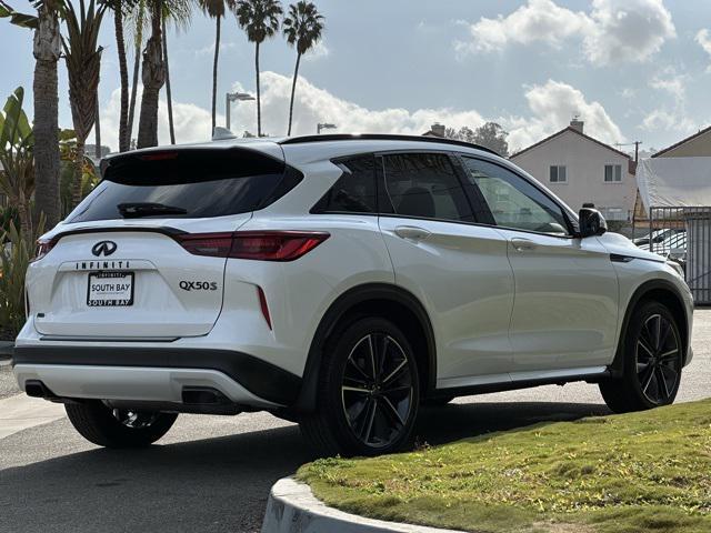 new 2025 INFINITI QX50 car, priced at $54,835