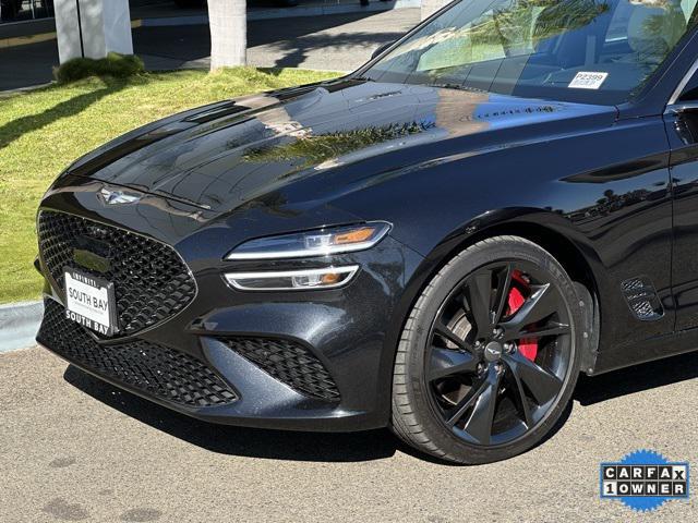 used 2022 Genesis G70 car, priced at $32,260