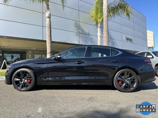 used 2022 Genesis G70 car, priced at $32,260