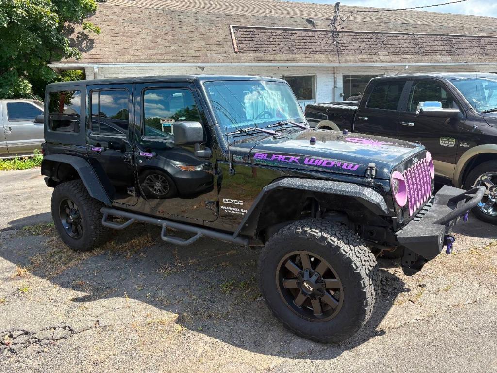 used 2017 Jeep Wrangler Unlimited car, priced at $13,988