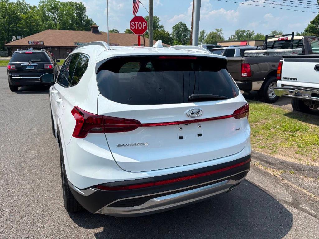 used 2021 Hyundai Santa Fe car, priced at $14,988