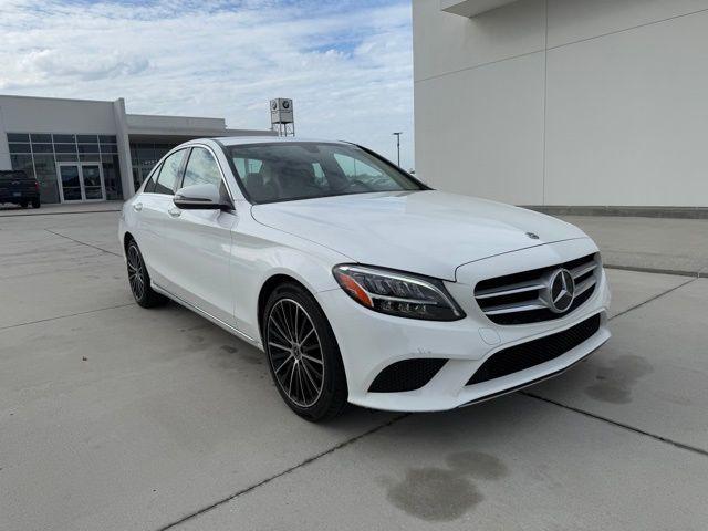 used 2021 Mercedes-Benz C-Class car, priced at $29,988