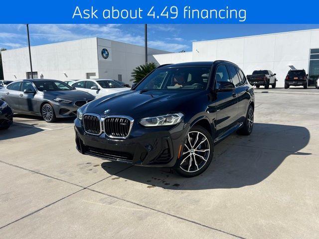 used 2022 BMW X3 car, priced at $44,662