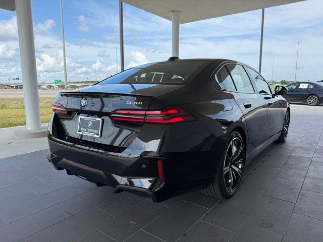 used 2024 BMW 530 car, priced at $59,900
