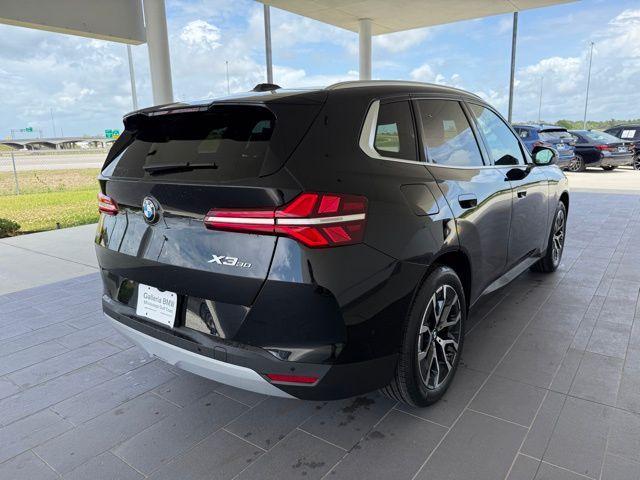 new 2025 BMW X3 car, priced at $55,610