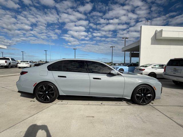 used 2023 BMW 740 car, priced at $67,617