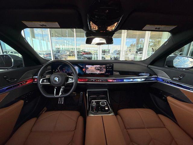 used 2023 BMW 740 car, priced at $67,617