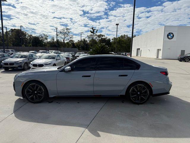 used 2023 BMW 740 car, priced at $67,617