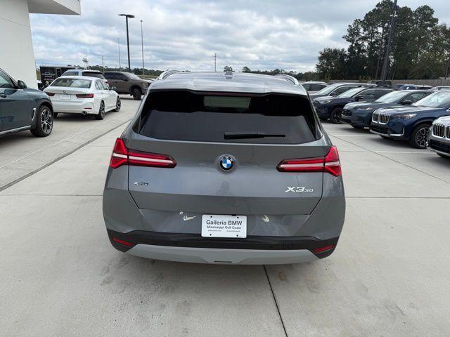 new 2025 BMW X3 car, priced at $55,425