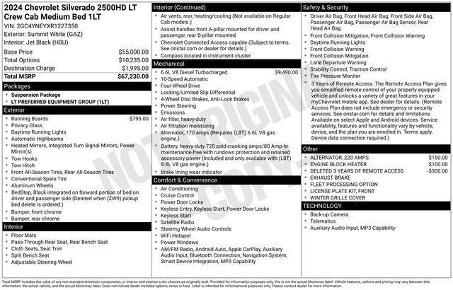 used 2024 Chevrolet Silverado 2500 car, priced at $50,968