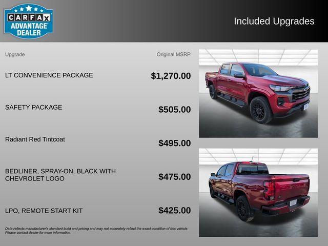 used 2024 Chevrolet Colorado car, priced at $32,147