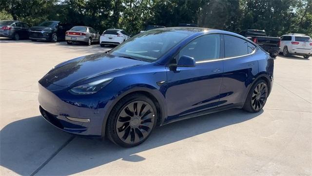 used 2022 Tesla Model Y car, priced at $33,999