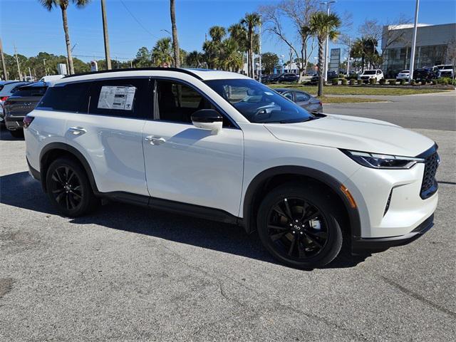 new 2025 INFINITI QX60 car, priced at $58,578