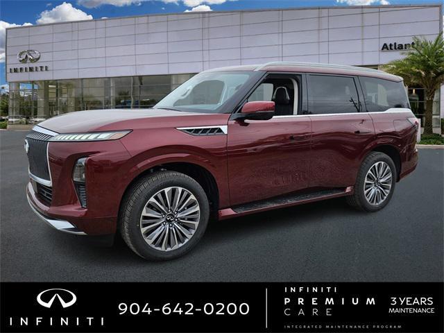 new 2025 INFINITI QX80 car, priced at $98,464