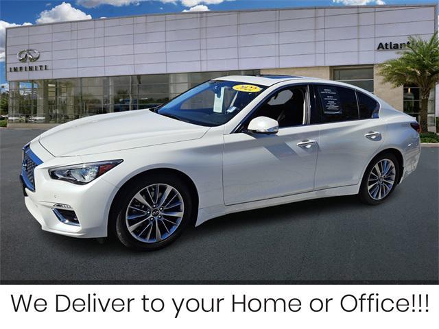 used 2022 INFINITI Q50 car, priced at $28,970