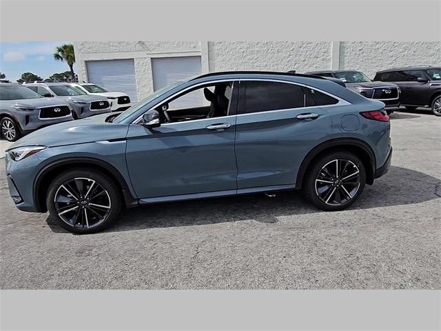 new 2025 INFINITI QX55 car, priced at $55,571