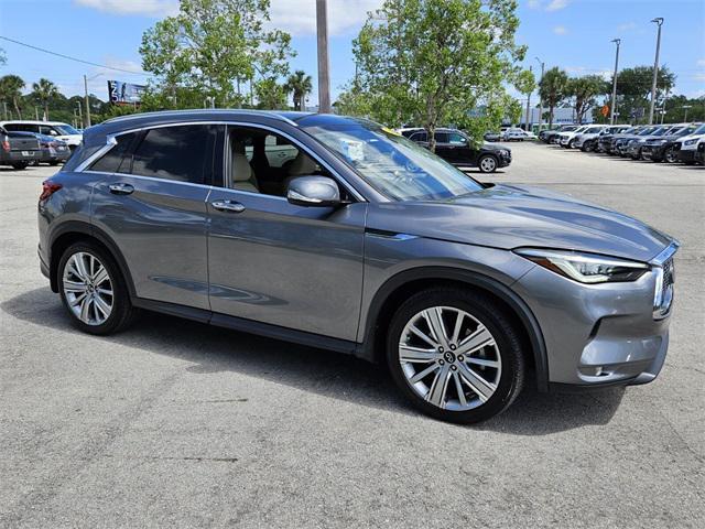 used 2021 INFINITI QX50 car, priced at $25,325