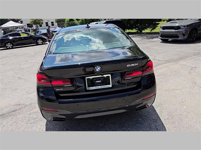 used 2022 BMW 530 car, priced at $34,043
