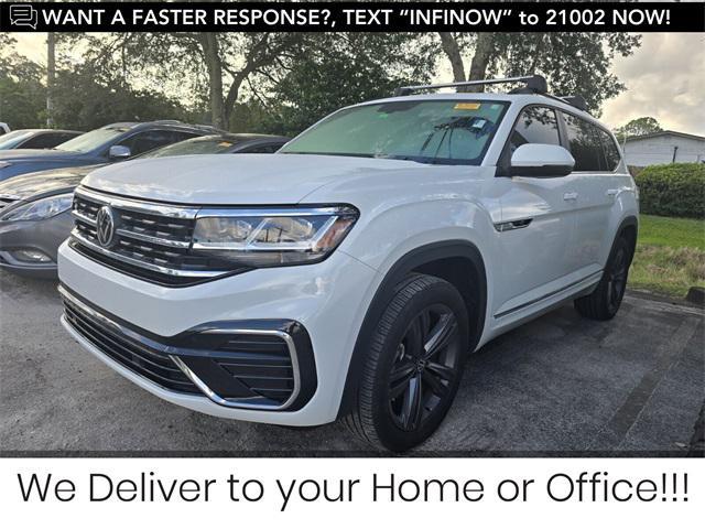 used 2021 Volkswagen Atlas car, priced at $23,981