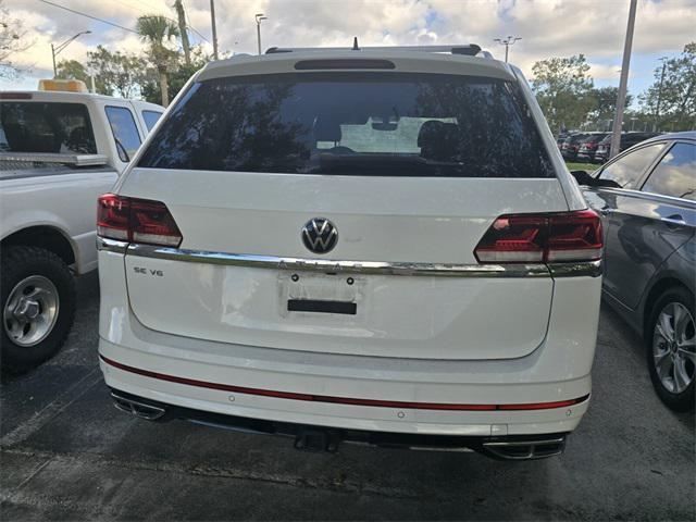 used 2021 Volkswagen Atlas car, priced at $23,981