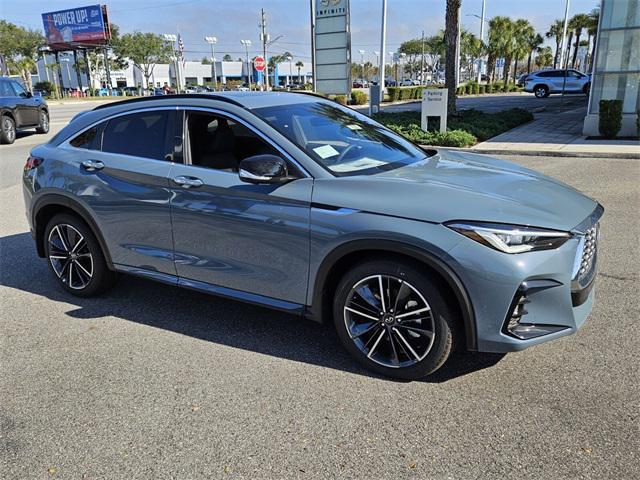 new 2025 INFINITI QX55 car, priced at $54,571