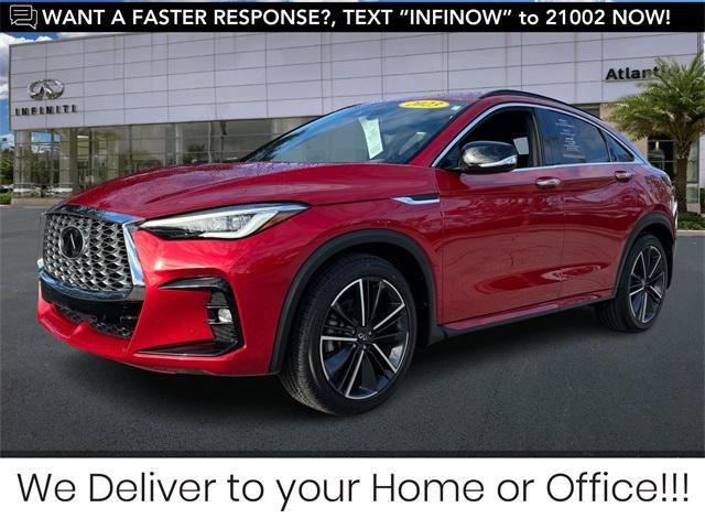 used 2023 INFINITI QX55 car, priced at $32,491