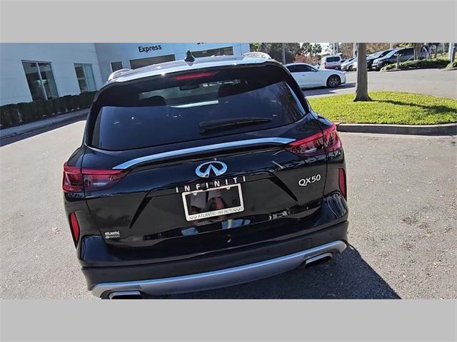 used 2021 INFINITI QX50 car, priced at $25,588