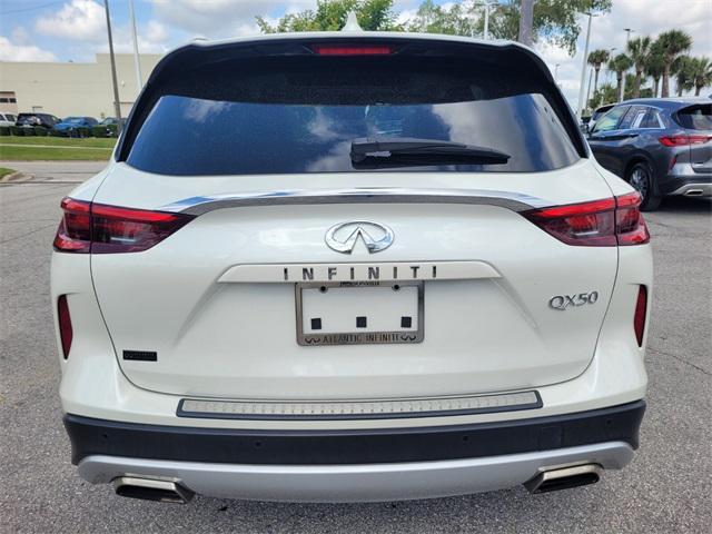 used 2022 INFINITI QX50 car, priced at $33,700