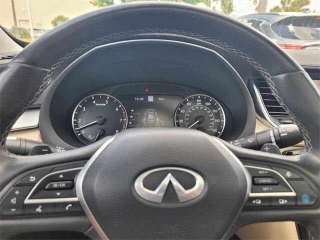 used 2022 INFINITI QX50 car, priced at $33,700