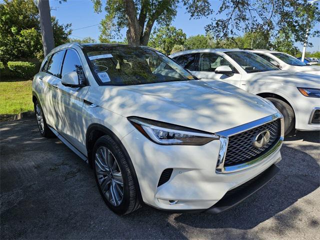 used 2022 INFINITI QX50 car, priced at $33,942
