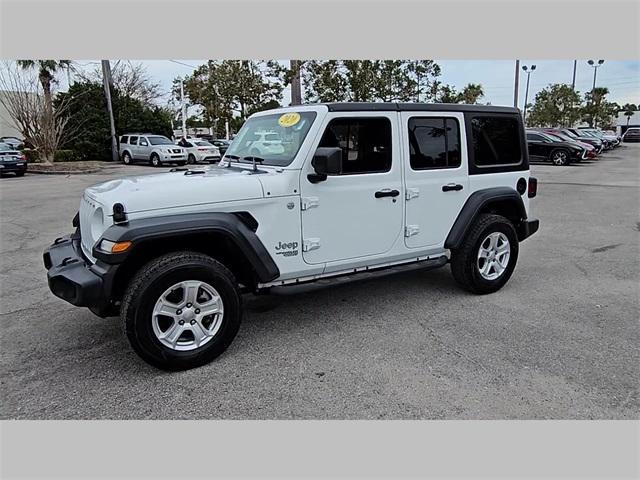 used 2020 Jeep Wrangler Unlimited car, priced at $21,694