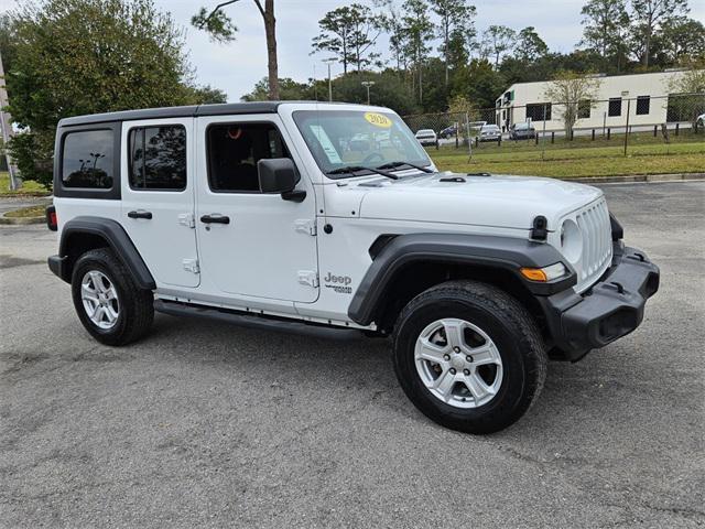 used 2020 Jeep Wrangler Unlimited car, priced at $21,694