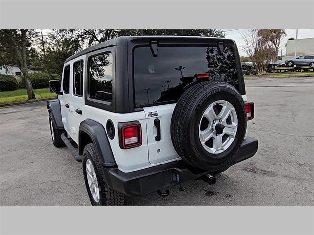 used 2020 Jeep Wrangler Unlimited car, priced at $21,694