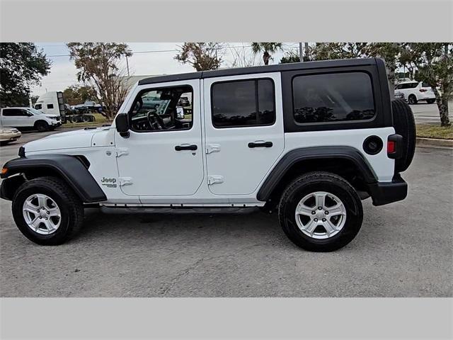 used 2020 Jeep Wrangler Unlimited car, priced at $21,694