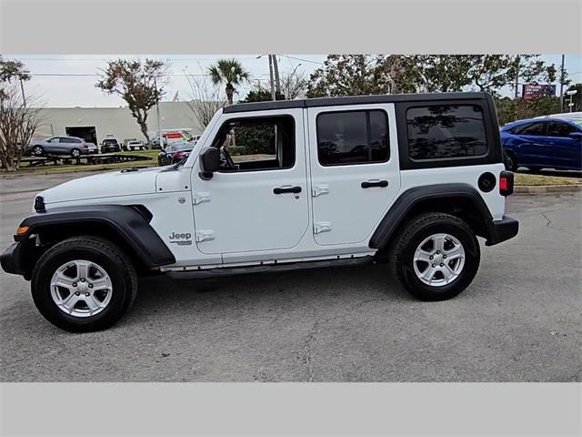 used 2020 Jeep Wrangler Unlimited car, priced at $21,694