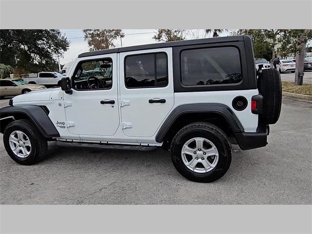 used 2020 Jeep Wrangler Unlimited car, priced at $21,694