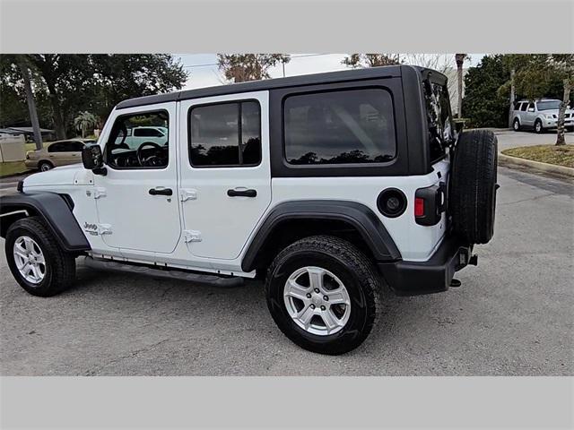 used 2020 Jeep Wrangler Unlimited car, priced at $21,694