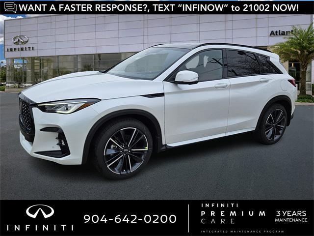 new 2025 INFINITI QX50 car, priced at $52,003