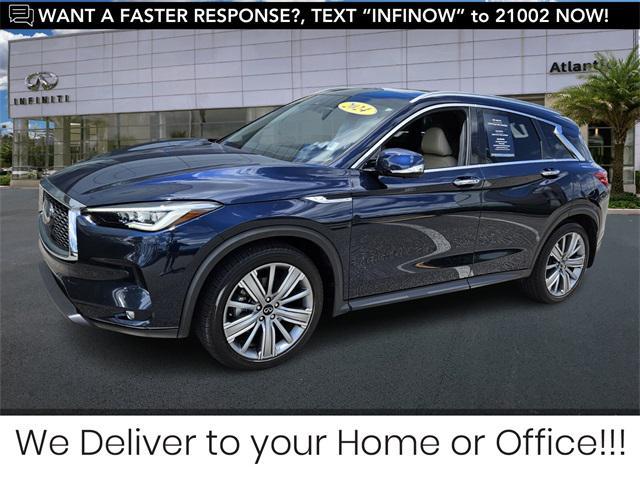 used 2021 INFINITI QX50 car, priced at $28,995